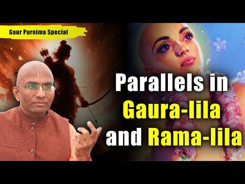 Parallels In Gaura - Lila And Rama - Lila Gaur Purnima Special 2024 New Jersey USA