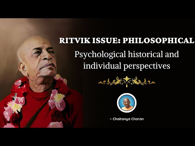 Ritvik issue philosophical psychological historical and individual perspectives