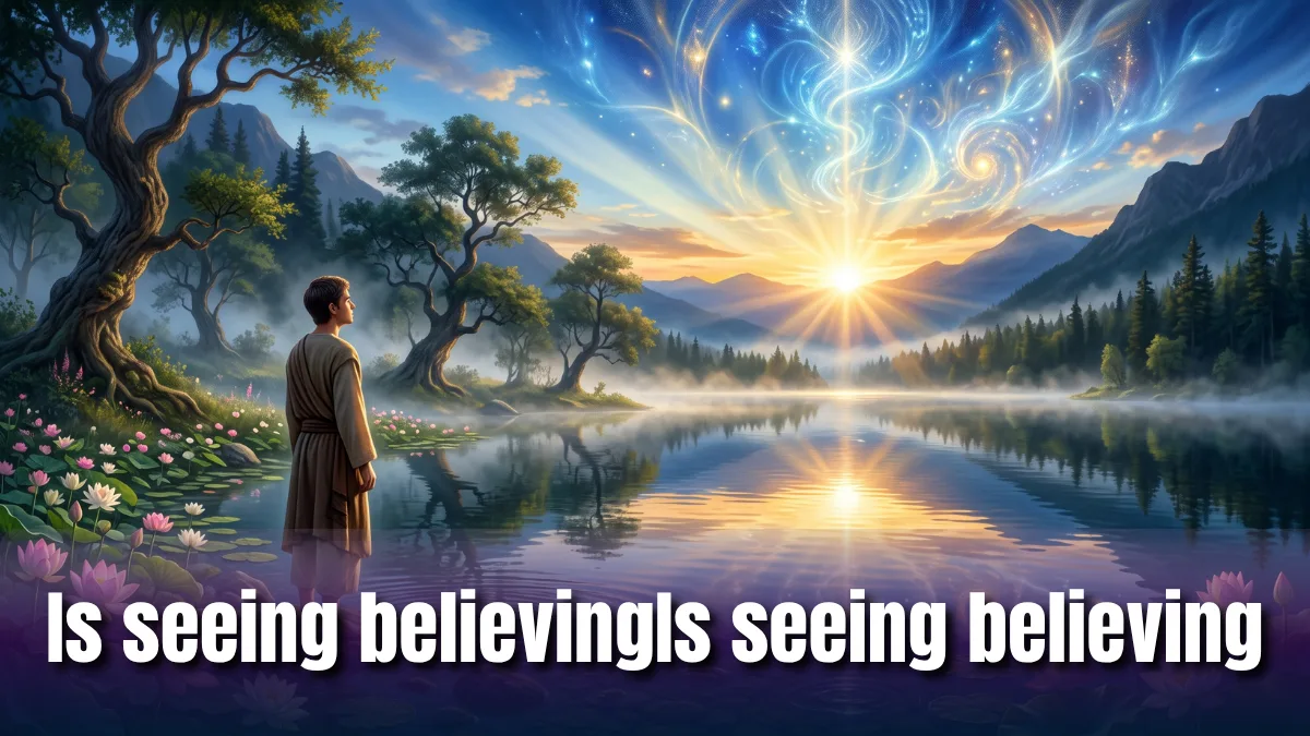 Is seeing believing